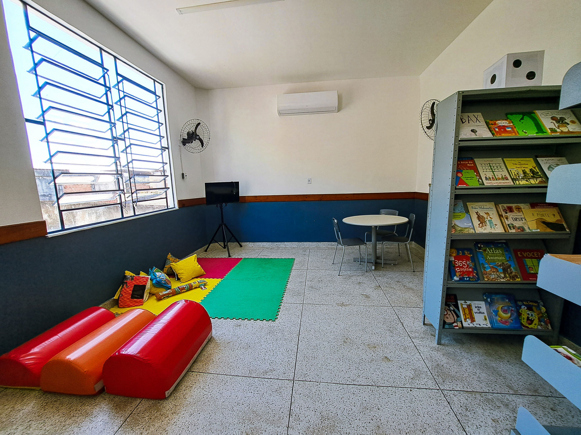 EMEI Margarida da Silva Duarte tem a capacidade de atender cerca de 440 alunos - Bea Silva