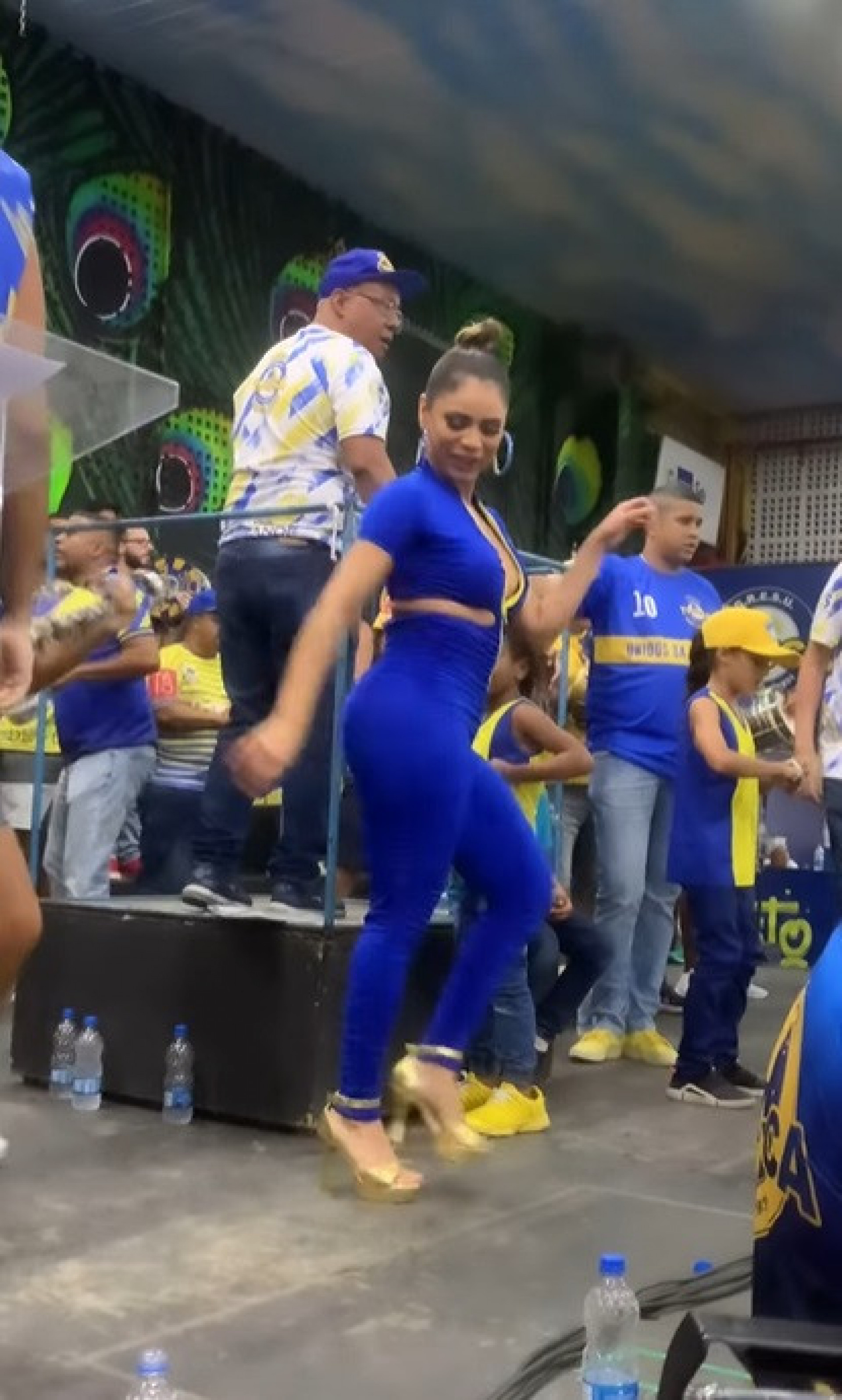 Lexa samba na quadra da Unidos da Tijuca após anunciar separação de MC Guimê - Reprodução