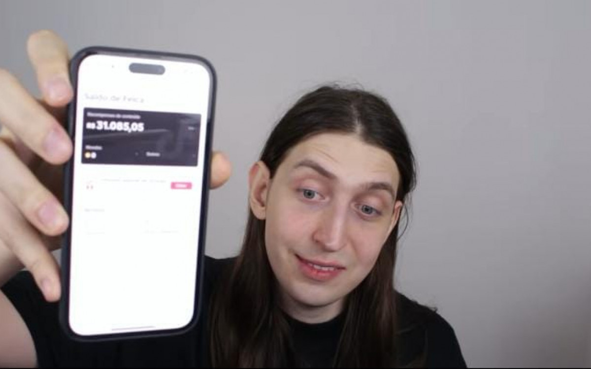 Felca mostra quanto ganhou nas lives de NPC - Reprodução/Instagram