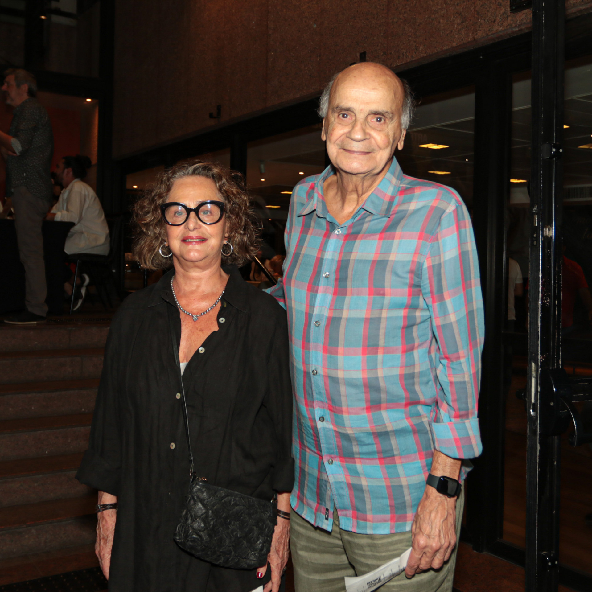 Regina Braga e Drauzio Varella - Van Campos / Agnews