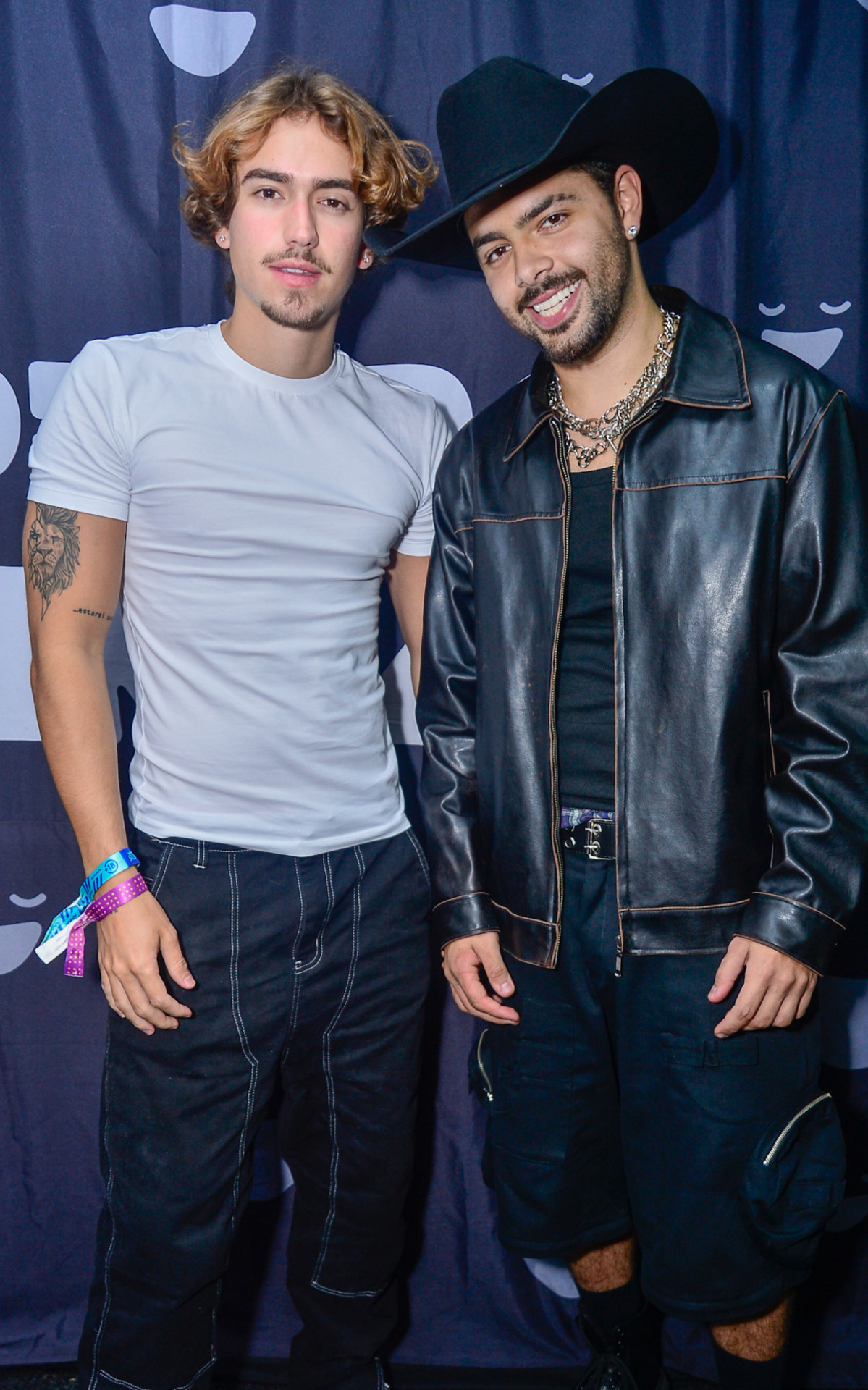 Pedro Sampaio e o namorado, Henrique