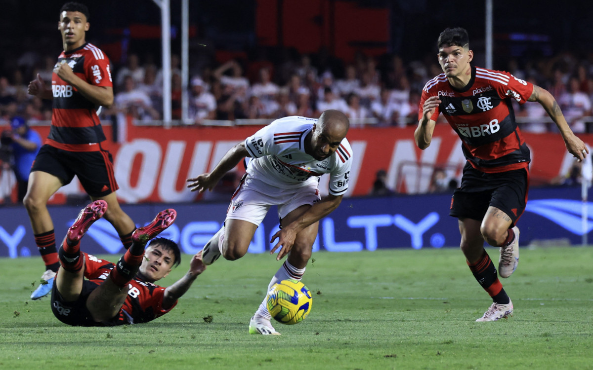Flamengo foi vice-campeão da Copa do Brasil diante do São Paulo