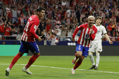 Sem Vini Jr, Real Madrid é derrotado pelo Atletico e perde liderança do Espanhol