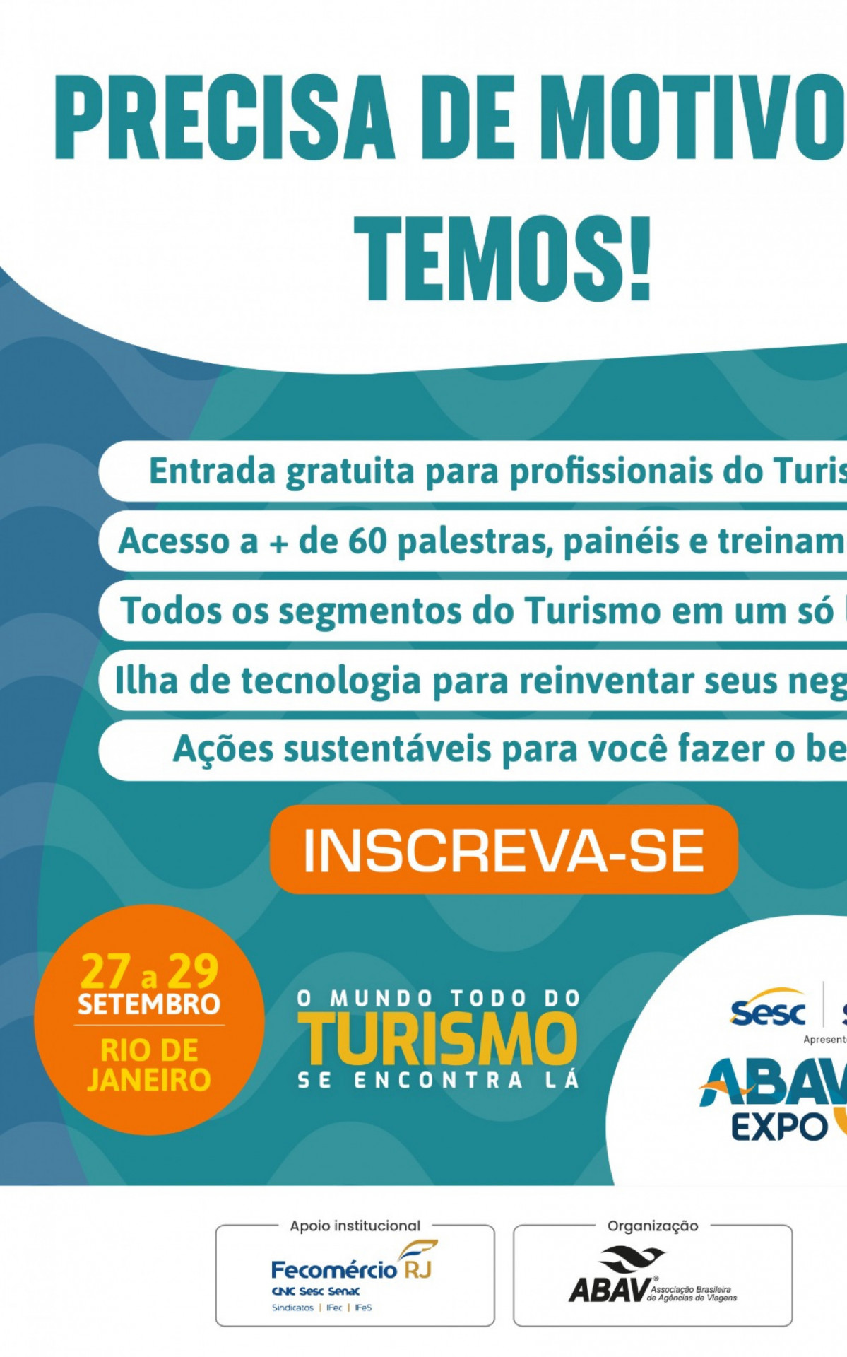 As inscri&ccedil;&otilde;es para a ABAV Expo s&atilde;o gratuitas e podem ser feitas no site abavexpo.com.br