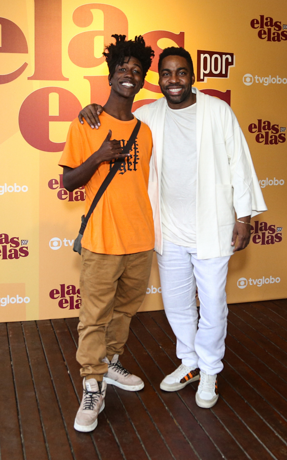 Richard Abelha e Lázaro Ramos 