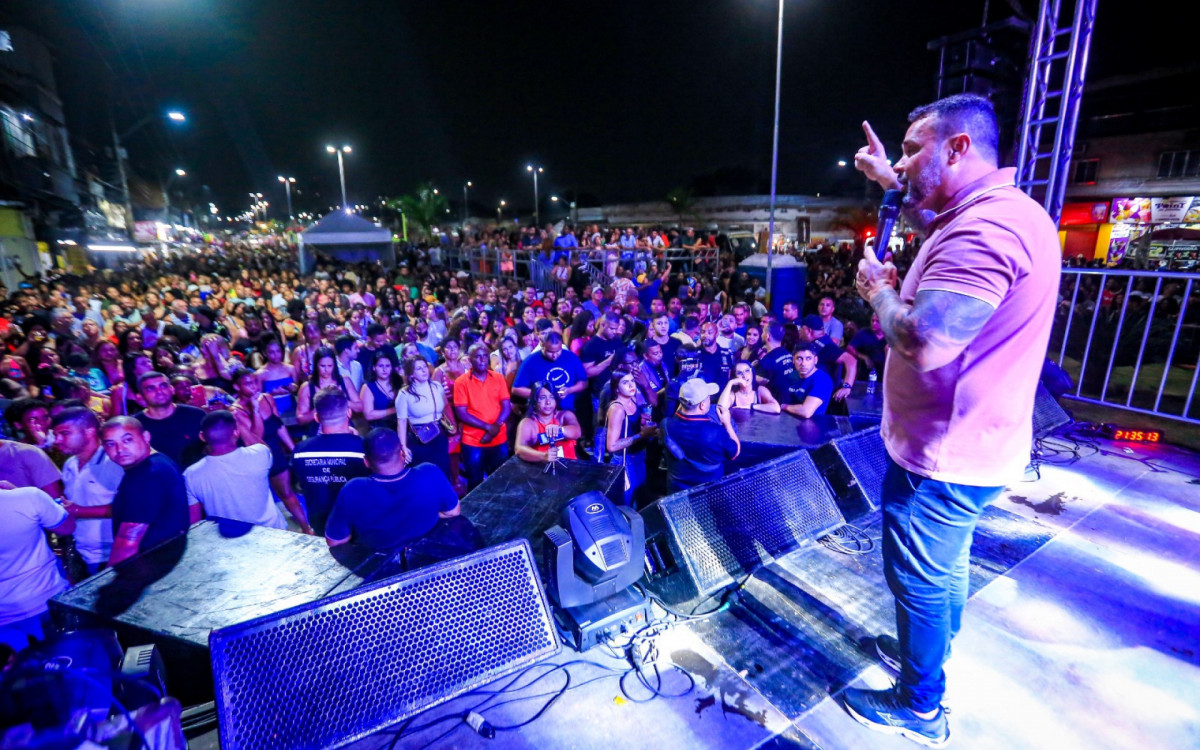 O secretário de Cultura Robson Sarmento explicou que foi realizada uma pesquisa para saber os gostos da população para a realização dos shows