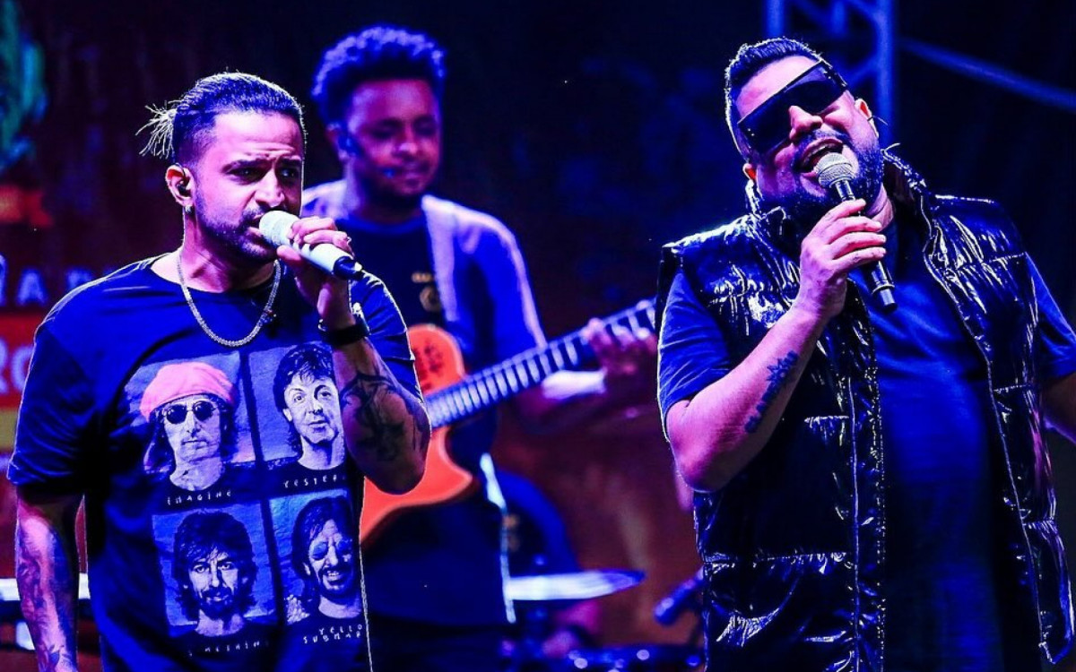 O público prestigiou e se esbaldou com os sucessos do Grupo Clareou