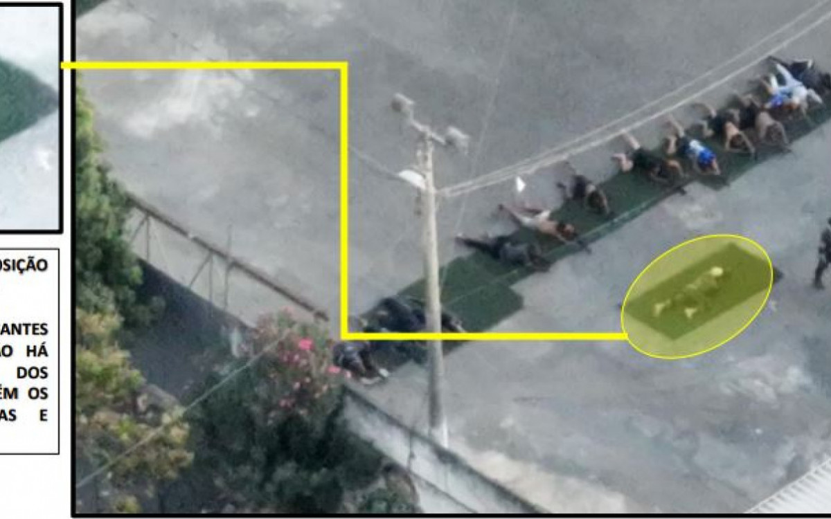 Drones registraram treinamento de criminosos na Vila do João, no Complexo da Maré