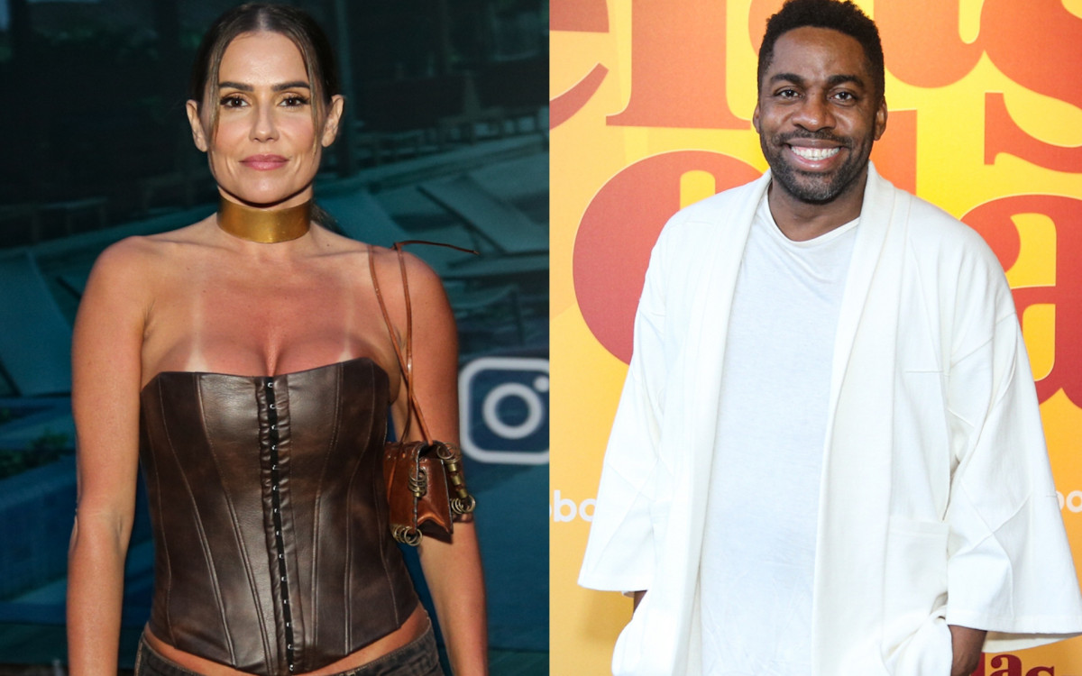 Deborah Secco e Lázaro Ramos 