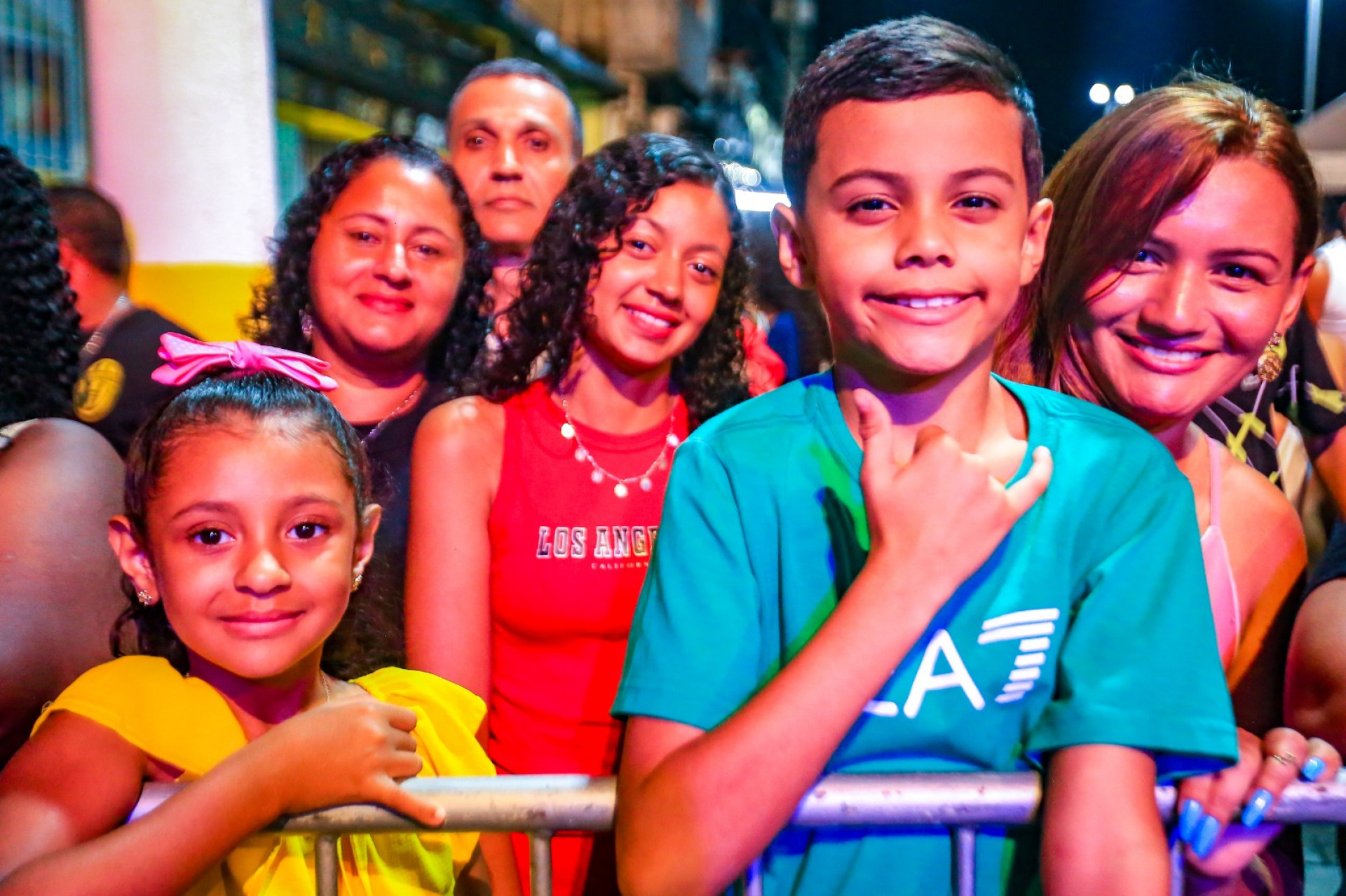 As crianças também se divertiram com o show do grupo Clareou na praça de Heliópolis - Rafael Barreto/PMBR