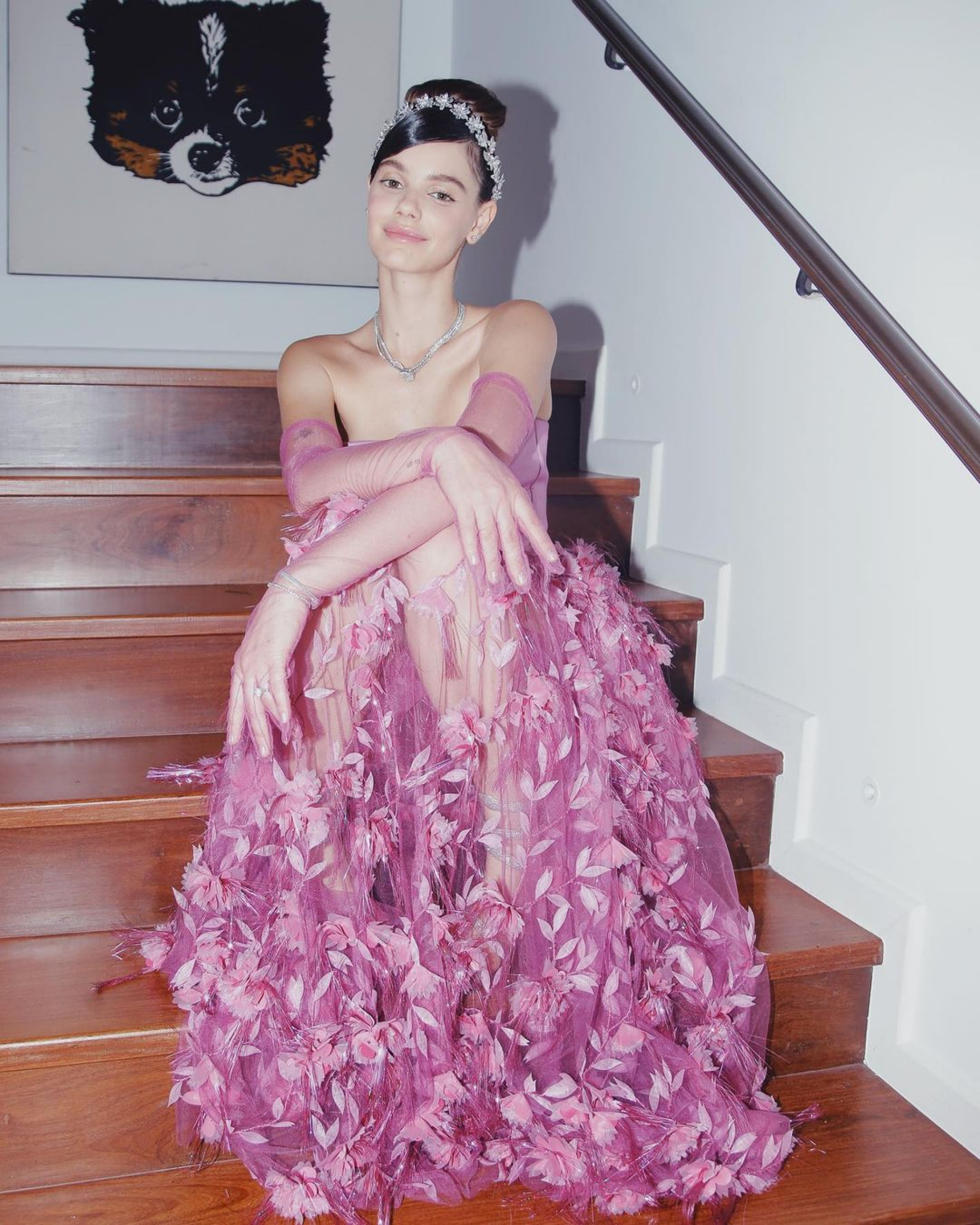 Laura Neiva comemora 30 anos com festa de debutante - Reprodução Internet