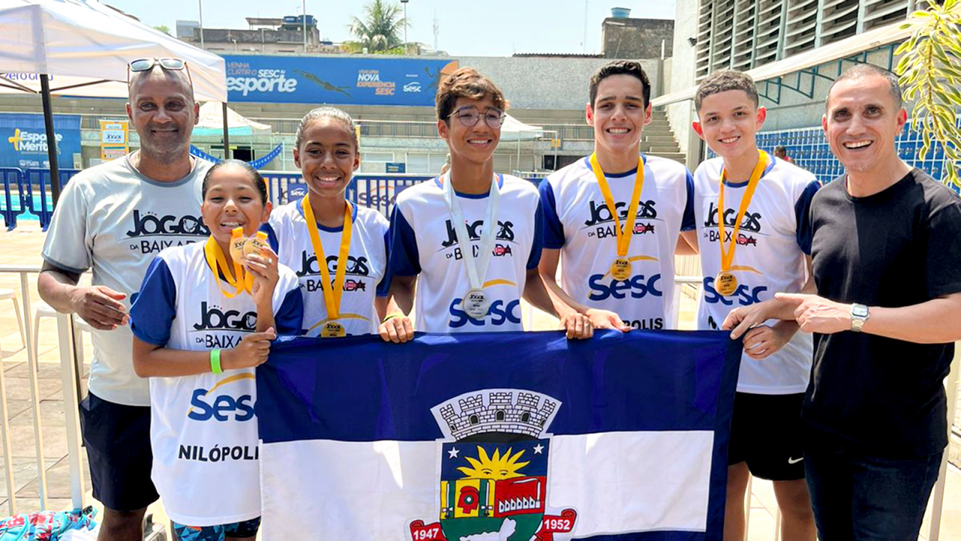 No ranking geral, Nil&oacute;polis ficou em nono lugar, mesma posi&ccedil;&atilde;o de 2022, entretanto, com um saldo de dez medalhas a mais - Divulga&ccedil;&atilde;o / PMN