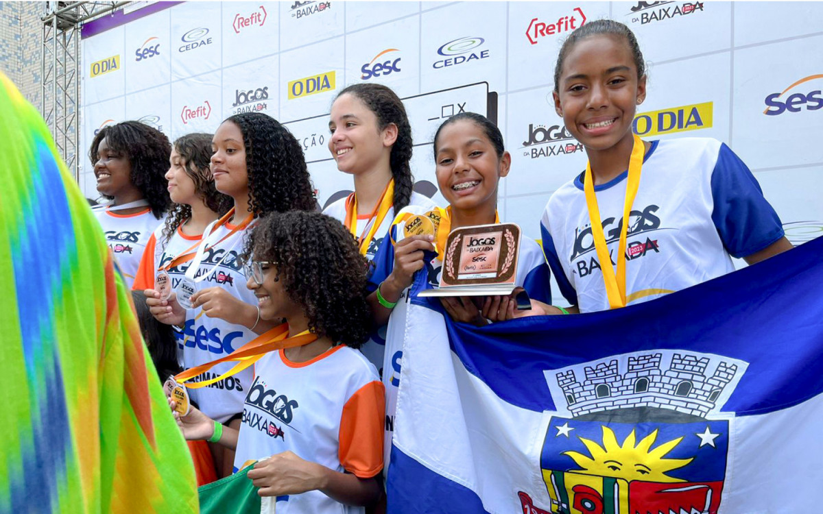 Ao todo, 120 atletas, entre meninos e meninas, representaram a cidade em todas as modalidades disputadas, que neste ano foram sub-14