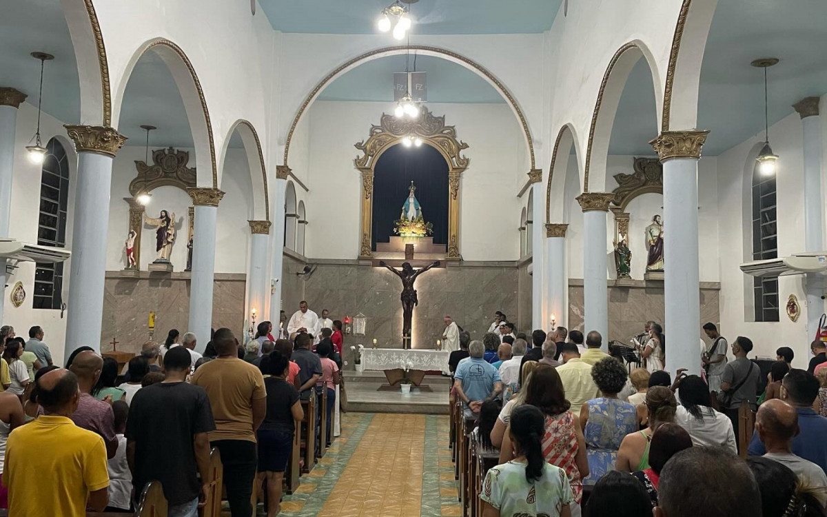 Missa Solene pelo aniversário de 24 anos de emancipação de Mesquita