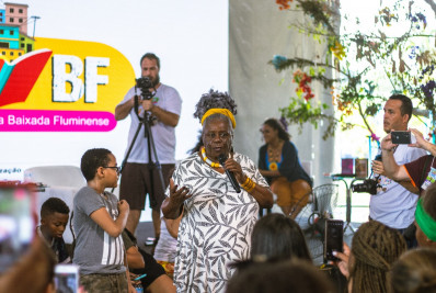Conceição Evaristo encerra o 1º Festival Literário e Cultural da Baixada Fluminense em Nilópolis
