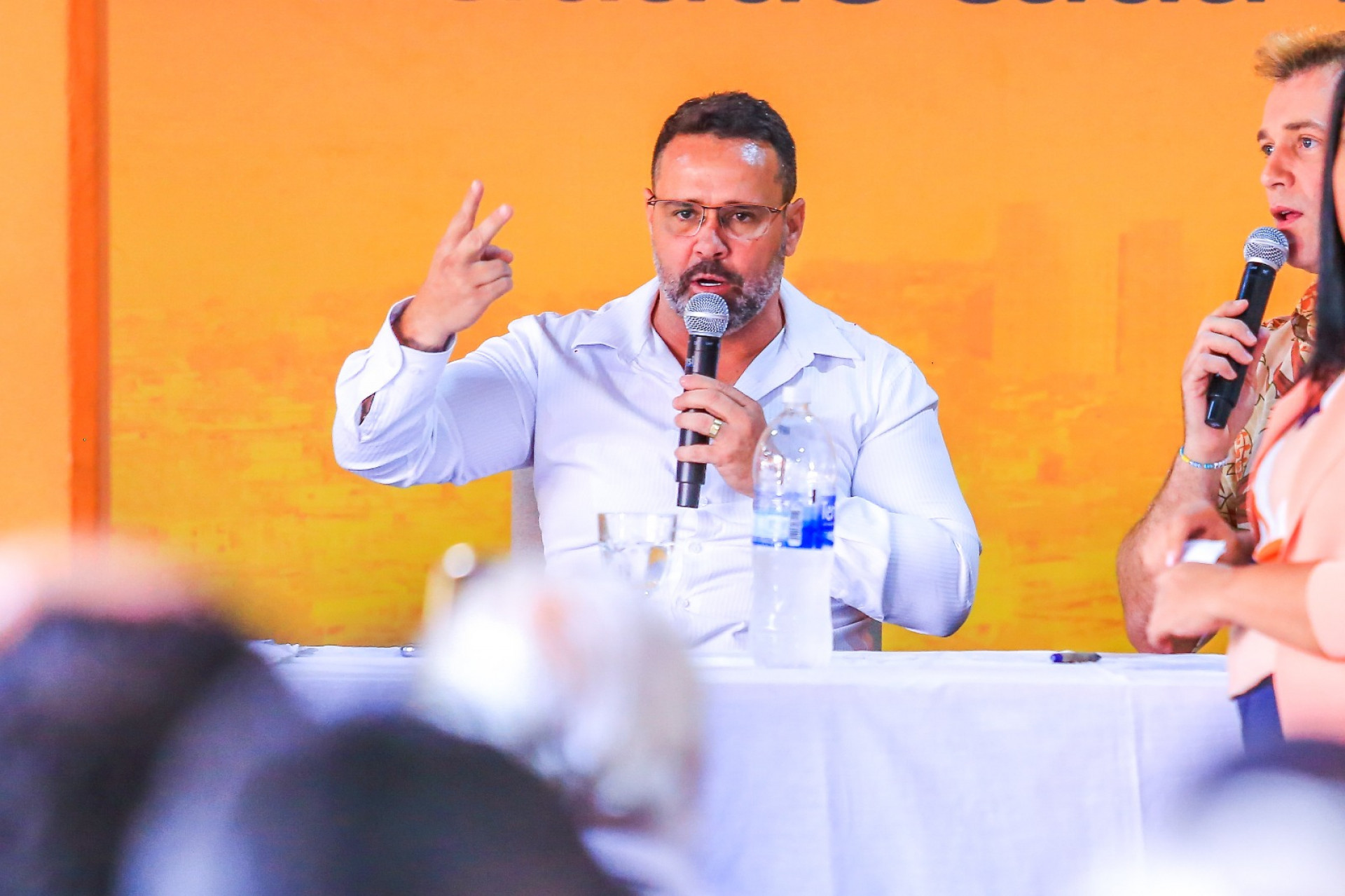 O O secret&aacute;rio municipal de Cultura, Robson Sarmento, o "Amigo Binho" - Rafael Barreto / PMBR