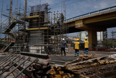 Obras da alça do Viaduto Heitor Leite Franco avançam em Volta Redonda