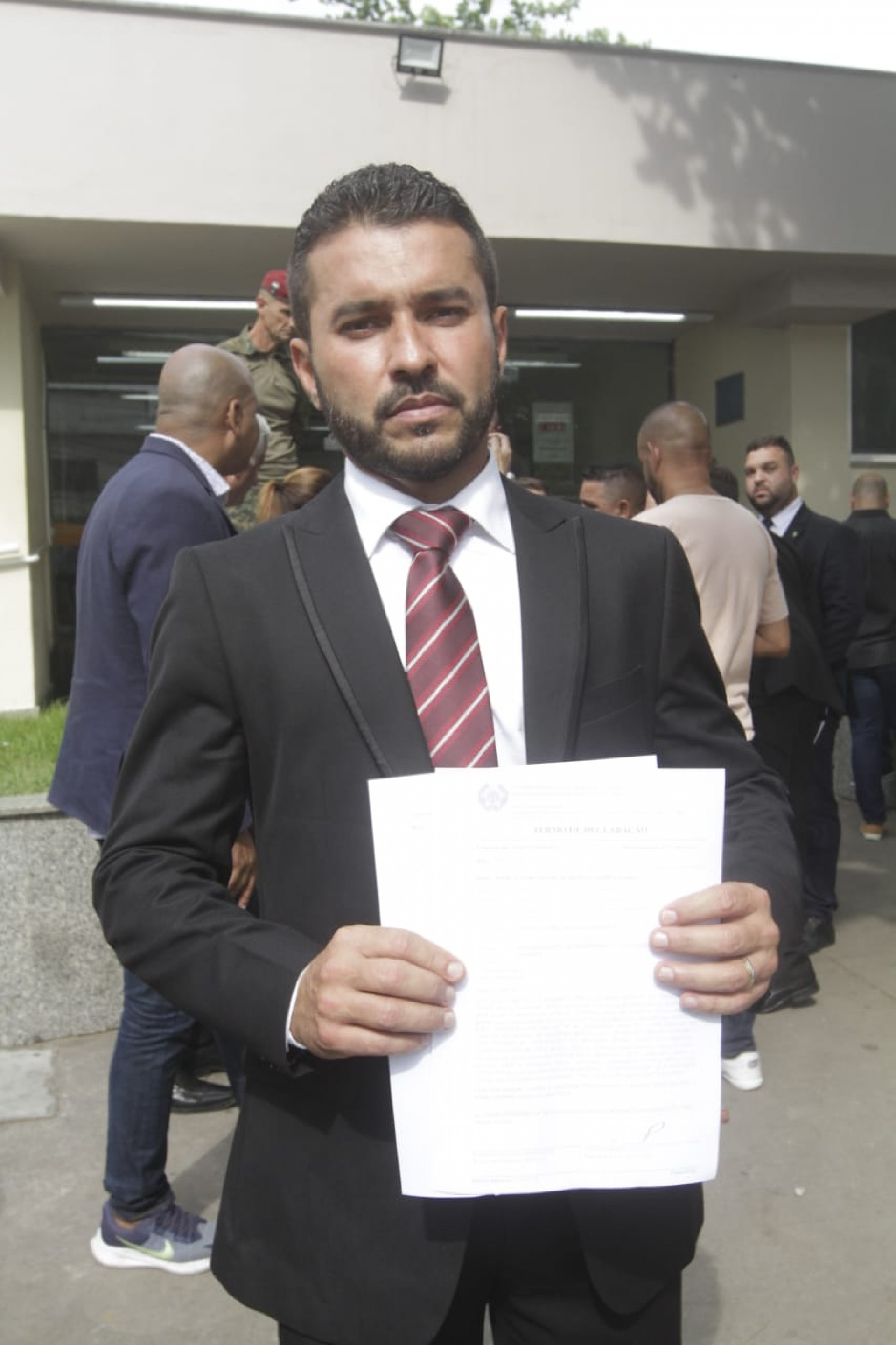 Vereador Markinho Gandra registrou queixa na 54&ordf; DP (Belford Roxo) ap&oacute;s ser agredido durante sess&atilde;o na C&acirc;mara de Vereadores de Belford Roxo - Marcos Porto / Ag&ecirc;ncia O Dia