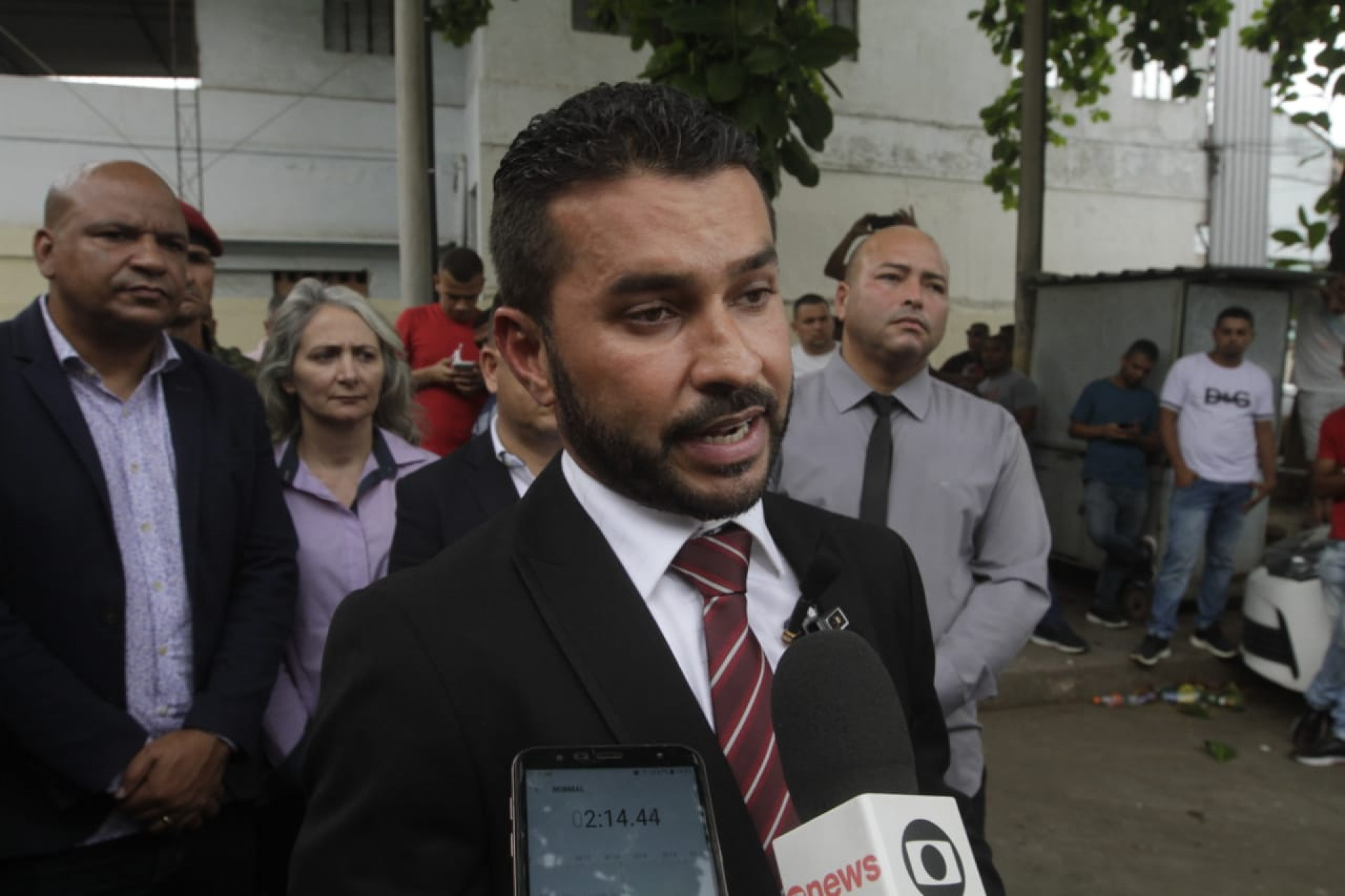 Vereador Markinho Gandra registrou queixa na 54&ordf; DP (Belford Roxo) ap&oacute;s ser agredido durante sess&atilde;o na C&acirc;mara de Vereadores de Belford Roxo - Marcos Porto / Ag&ecirc;ncia O Dia