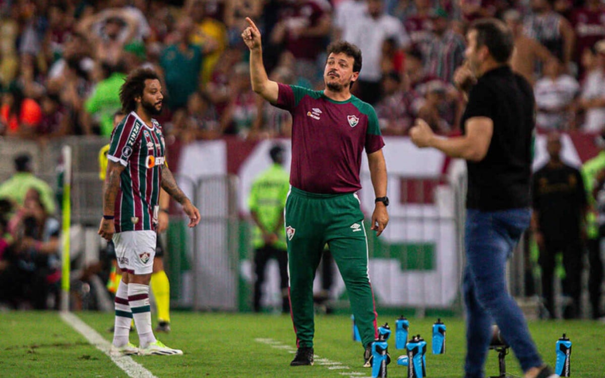 Diniz critica arbitragem após empate do Fluminense na semifinal