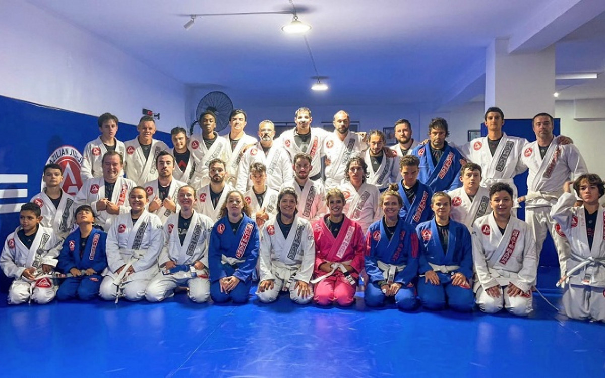 Felipe Ambram vem realizando um grande trabalho na Gracie Barra Braga, em Portugal 