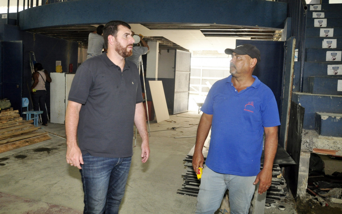 Poliesportivo em Mag&eacute; entra em obra para sediar Copa do Mundo de futsal - Divulga&ccedil;&atilde;o