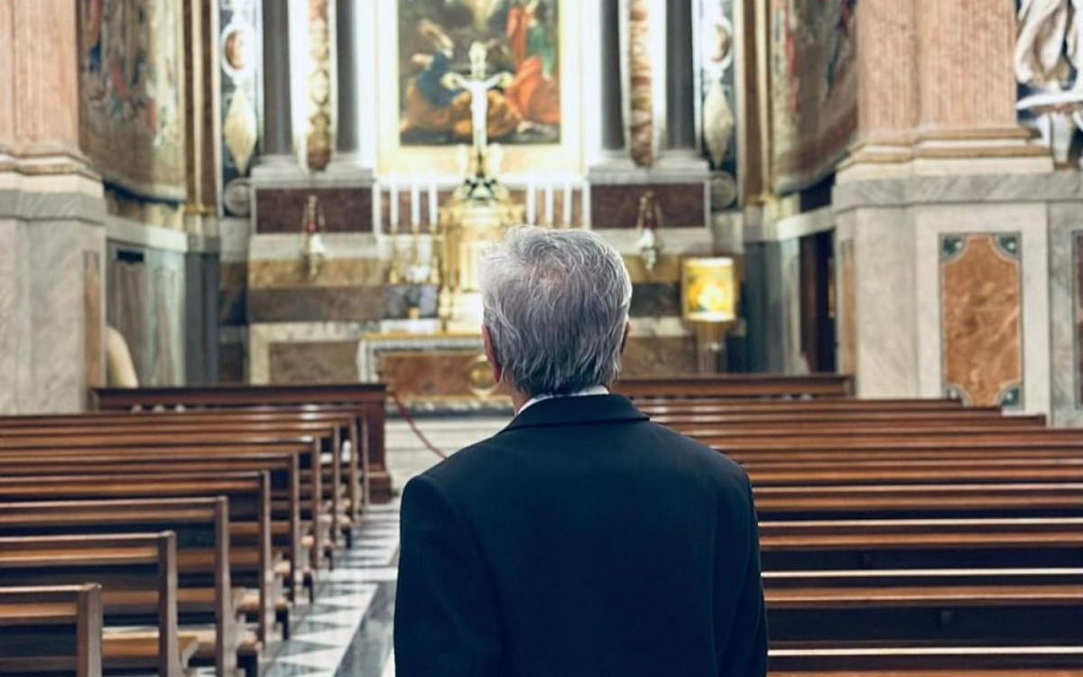 Caetano Veloso esteve no Vaticano para encontrar o Papa Francisco - Reprodução/Instagram/Vatican Media