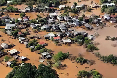 Defesa Civil do Rio Grande do Sul renova alerta de inundações