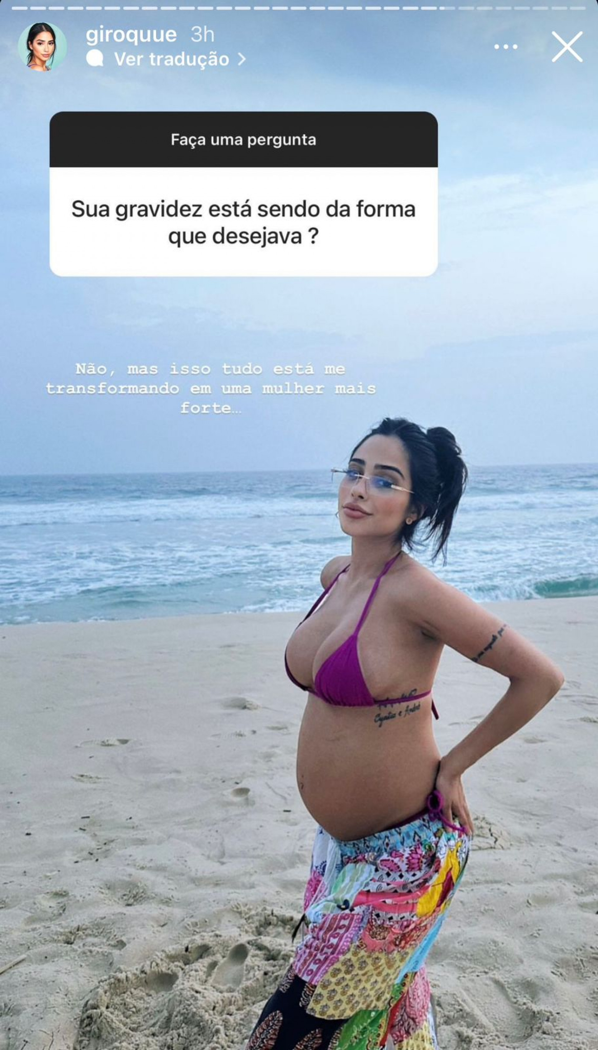 Giovanna Roque responde caixinha de perguntas - Reprodução / Instagram