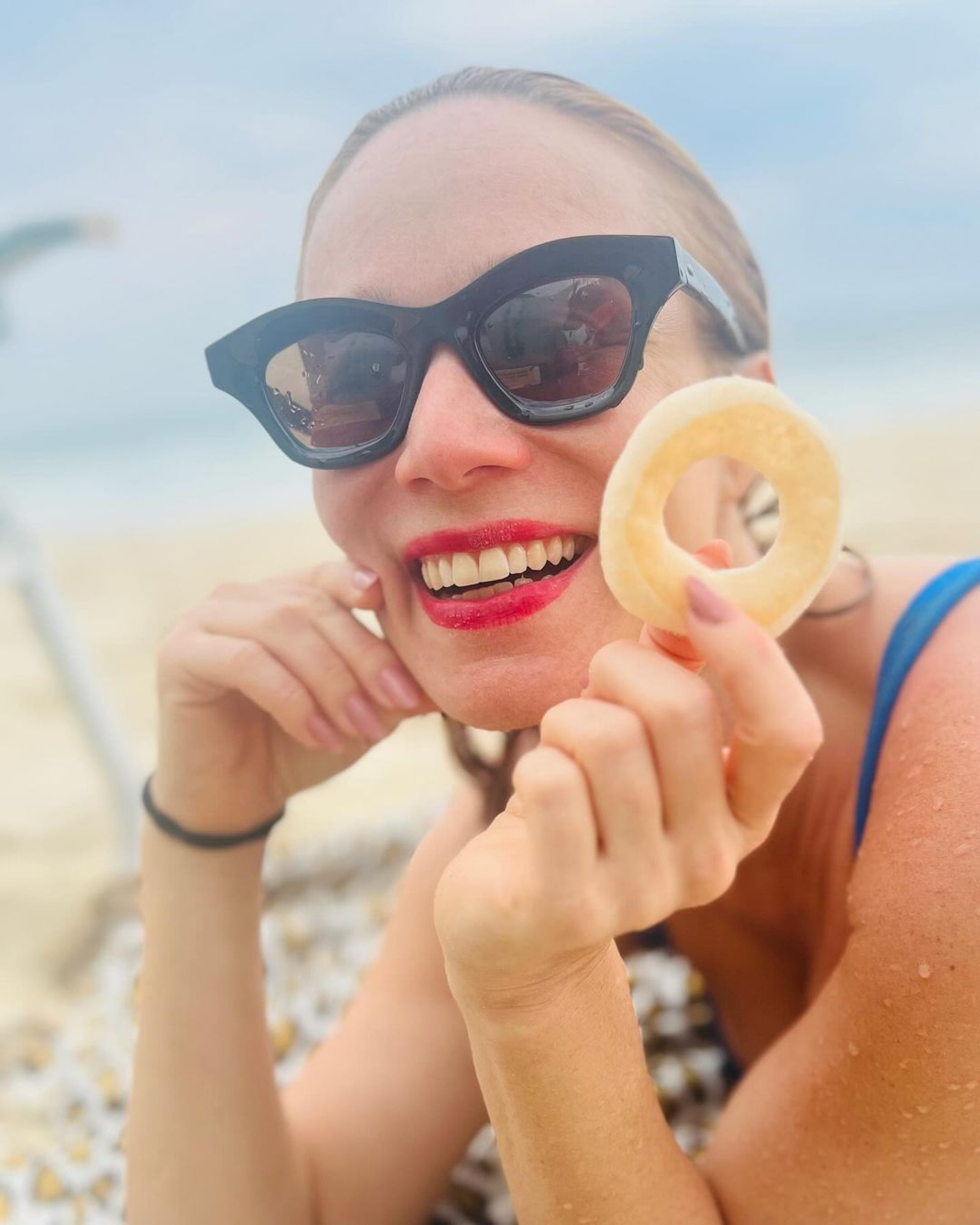 Mariana Ximenes registrou ida à praia no começo das férias após 'Amor Perfeito' - Reprodução/Instagram