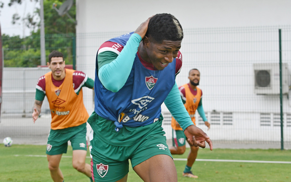 Yony González. atacante do Fluminense - MAILSON SANTANA/FLUMINENSE 