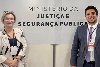 Prefeita Livia de Chiquinho busca apoio do Ministério da Justiça para ampliar segurança pública em Araruama
