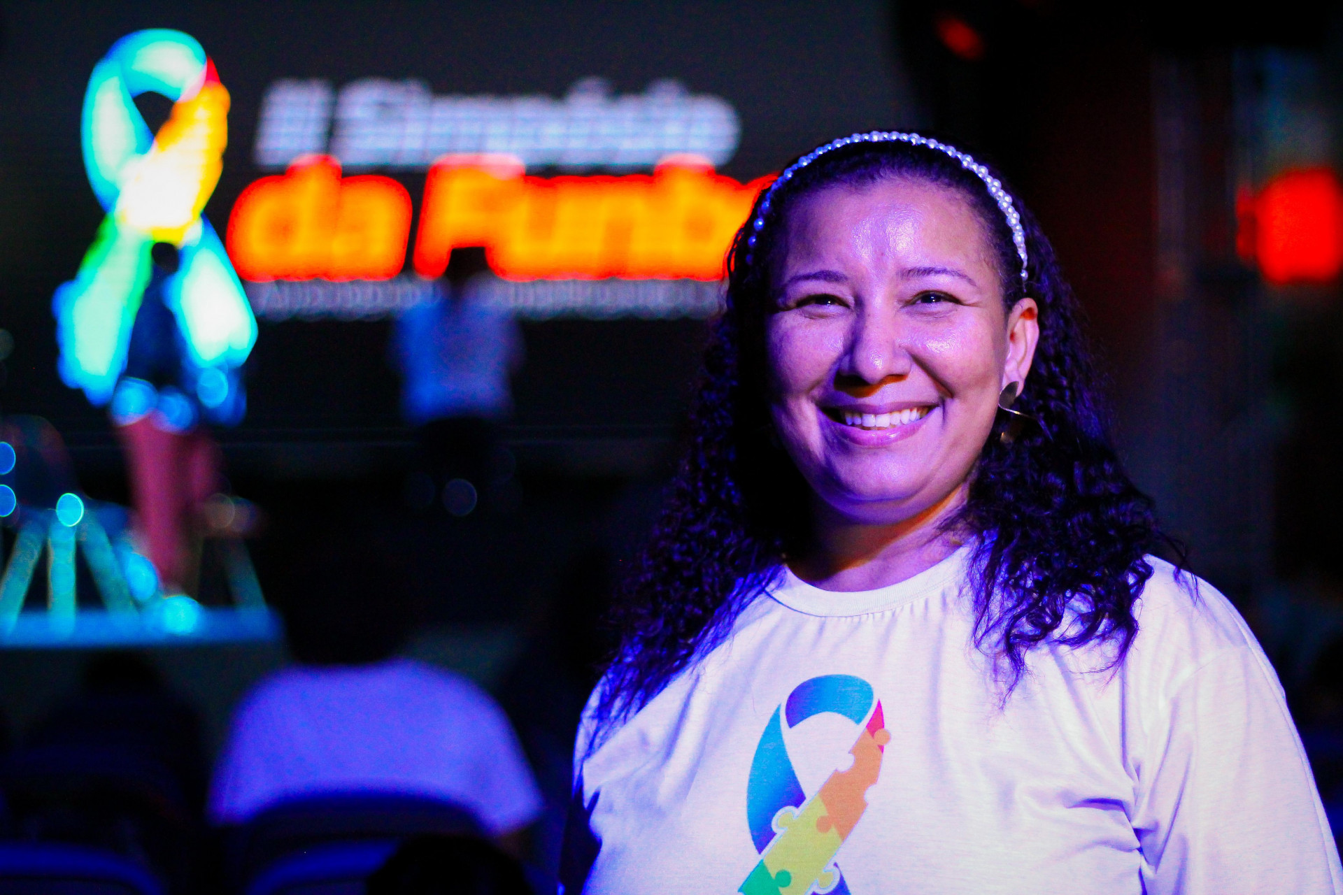 M&atilde;e de dois filhos autistas, com 6 e 8 anos, Tatiana Barbosa &eacute; uma das alunas formadas no curso e est&aacute; se especializando em psicopedagogia - Kristian Amarante/PMBR