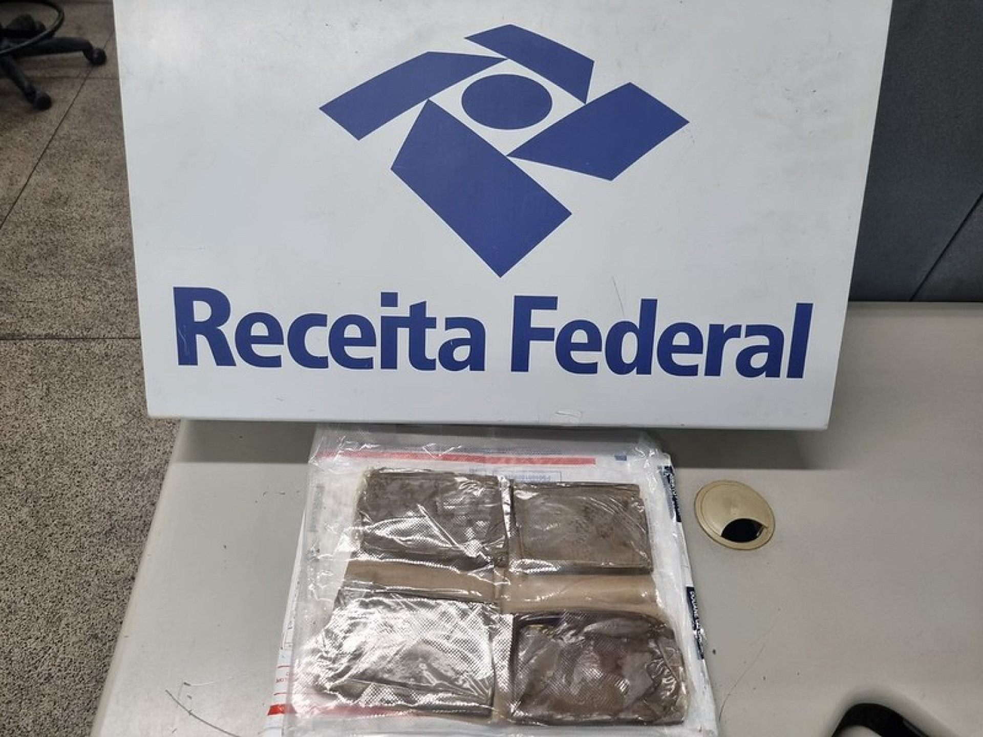 As drogas foram avaliadas em R$ 126 mil - Receita Federal