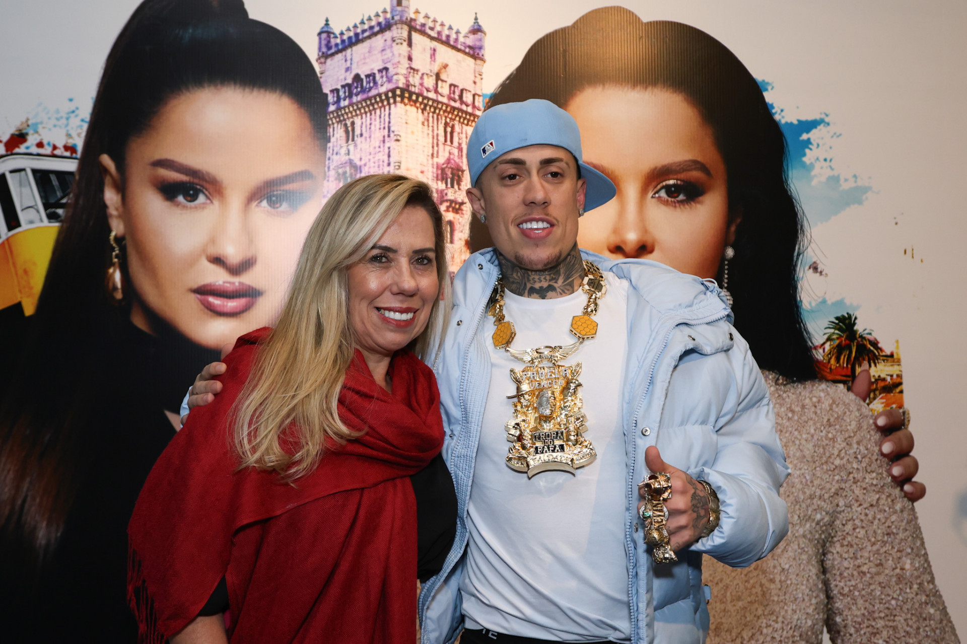 MC Daniel e a mãe, Daniela Amorim - Tomze Fomseca / Ag. News