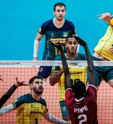 Brasil vence Catar e continua 100% no Mundial de vôlei masculino - Diário  de Suzano