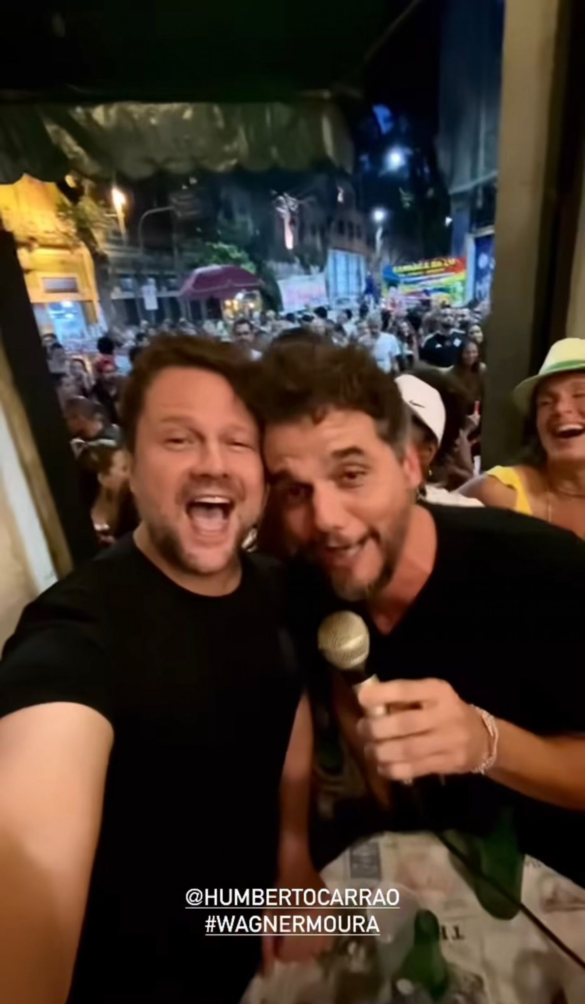 Selton Mello e Wagner Moura  - Reprodução / Instagram 