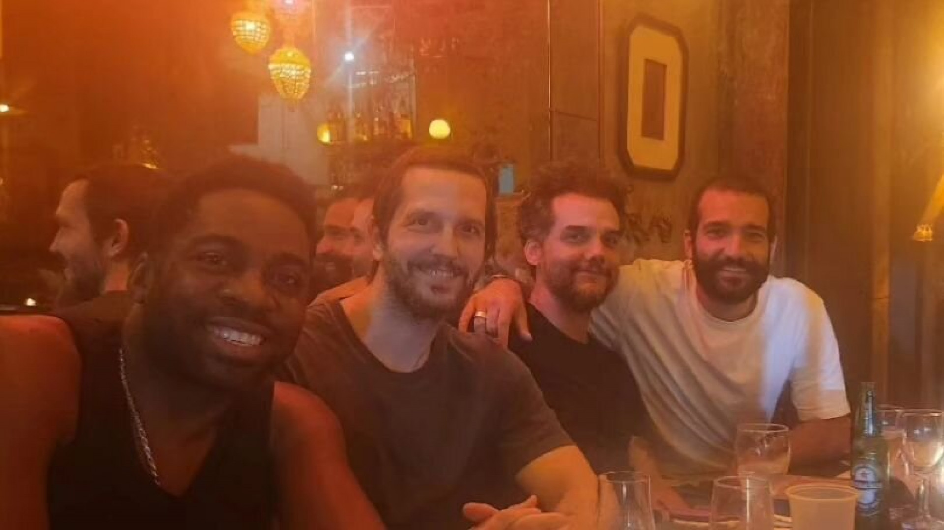 Lázaro Ramos, Selton Mello, Wagner Moura e Vladimir Brichta - Reprodução / Instagram 