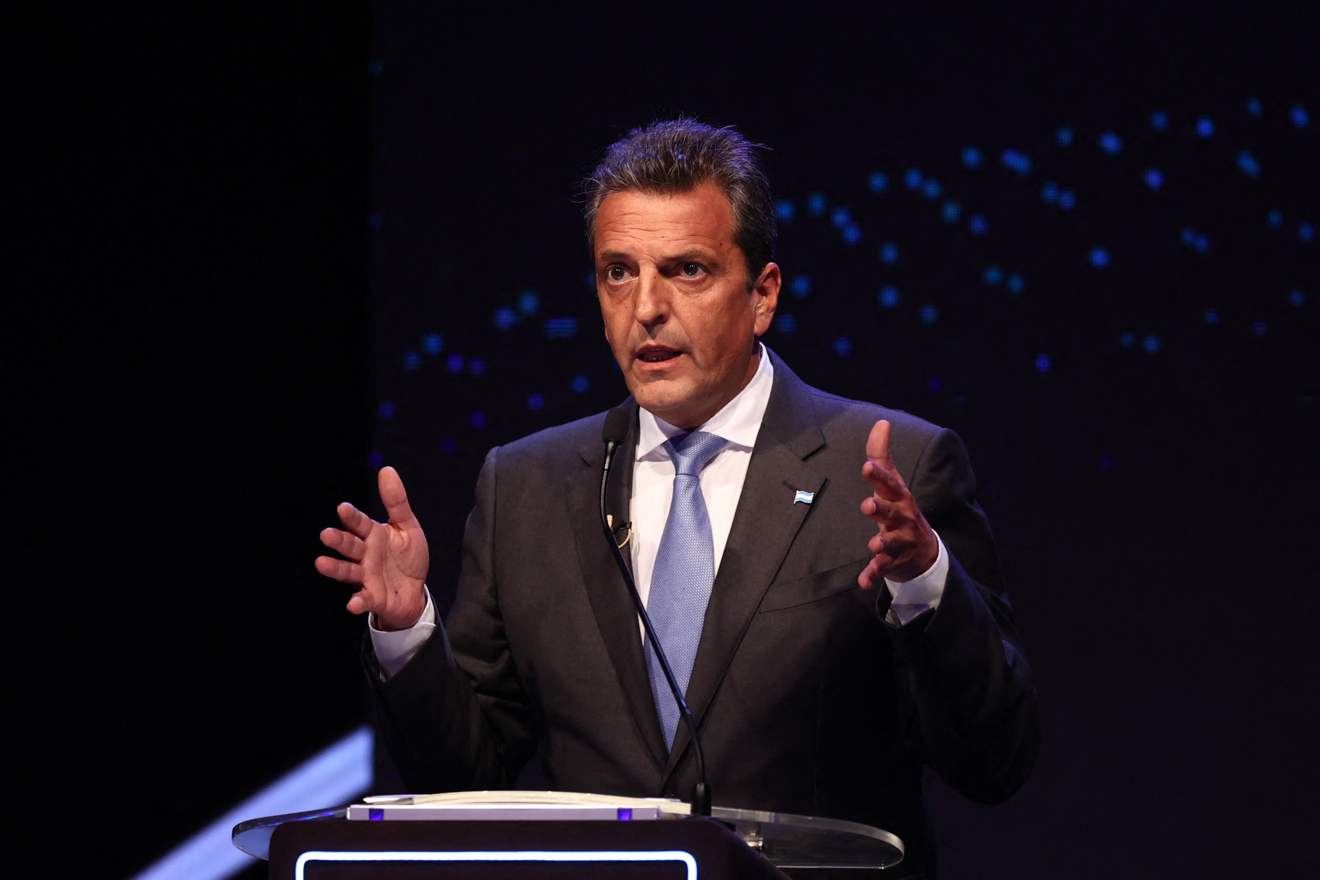 Sergio Massa, atual ministro da Economia - Tomas Cuesta/AFP