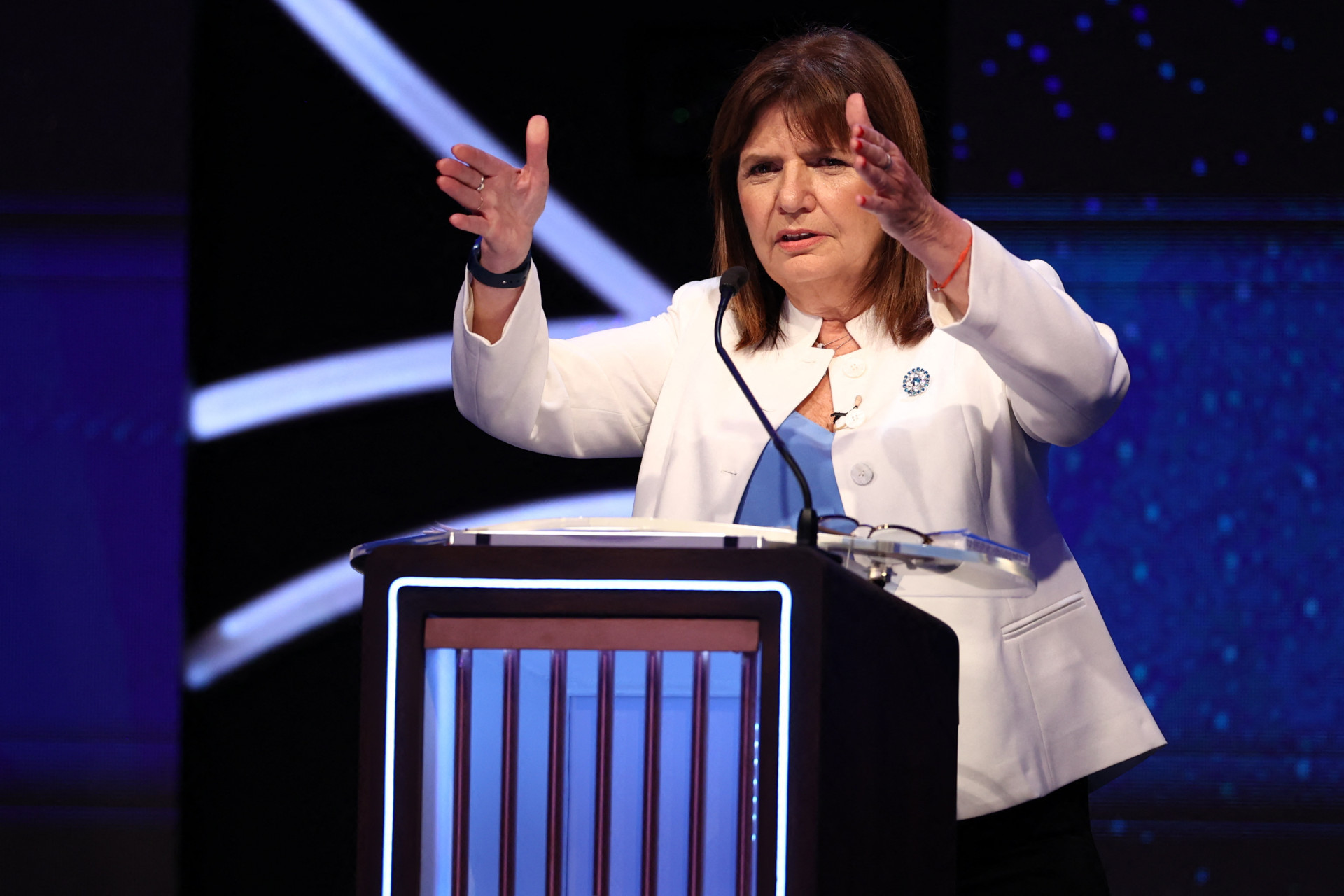 Patricia Bullrich, ex-ministra de Macri - Tomas Cuesta/AFP