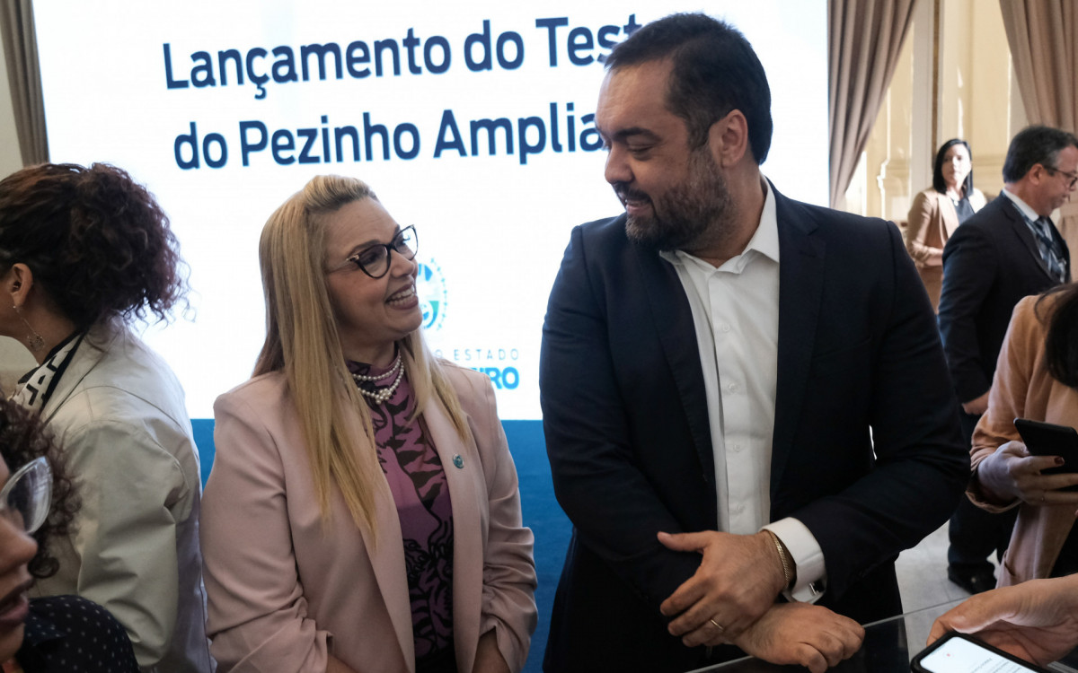 Lan&ccedil;amento do teste do pezinho ampliado no Pal&aacute;cio Guanabara