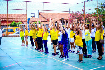 Secretaria de Esporte de Belford Roxo realiza evento para fechar o Setembro Amarelo