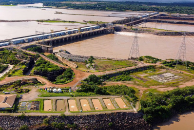 Seca faz usina suspender geração de energia em Rondônia