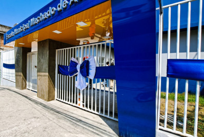 Escola Municipal Machado de Assis ganha novas instalações para segmentos infantil e fundamental