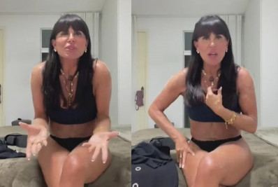 Gretchen posta vídeo de lingerie e dá show de autoestima: 'Gosto de me ver assim'