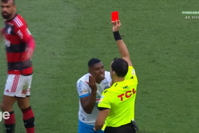 Bahia faz reclamação formal à CBF por arbitragem de jogo contra o Flamengo