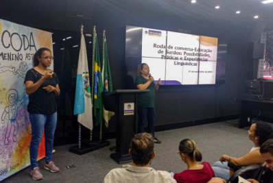 Educação Especial reúne alunos e professores para roda de conversa em Mesquita