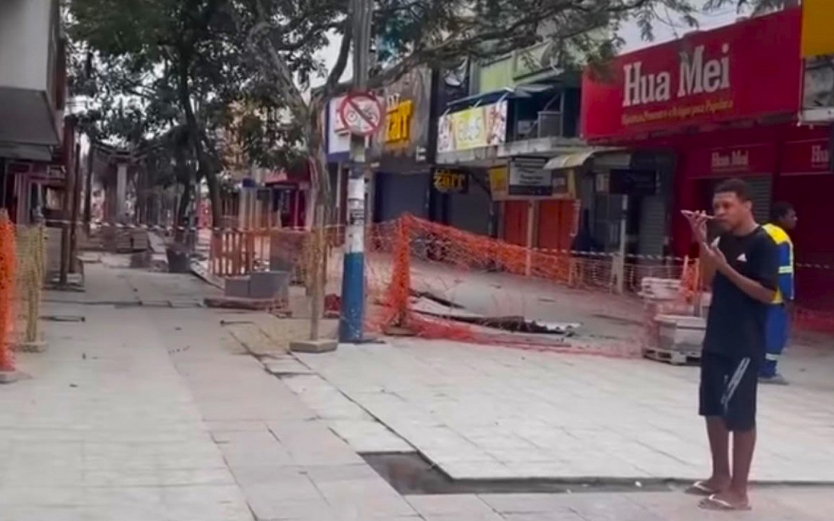 As lojas precisaram fechar suas portas enquanto aguardavam a avaliação das autoridades