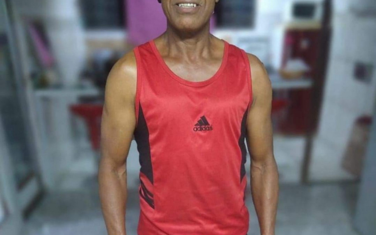 Luiz Cleber Alves de Oliveira, de 60 anos, foi morto a tiros dentro de uma borracharia na Estrada do Pré