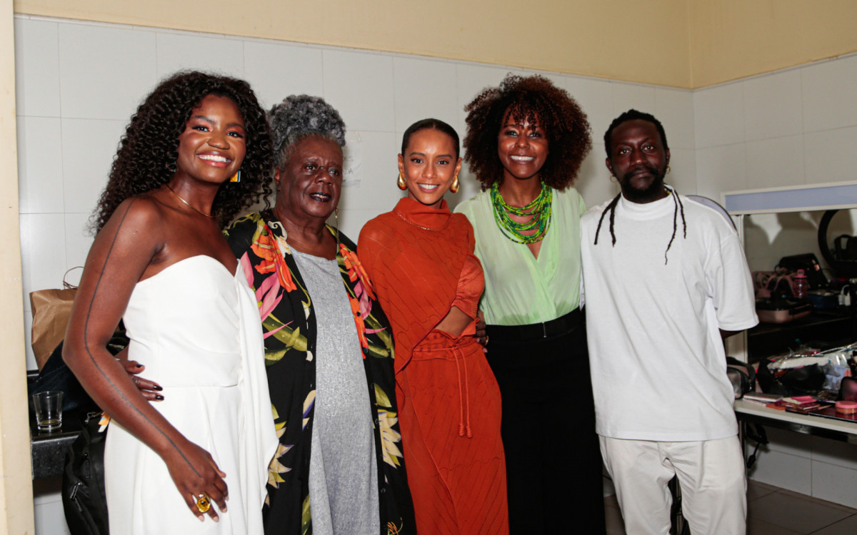 Kênia Sade, Conceição Evaristo, Taís Araújo, Maju Coutinho e Licínio Januário